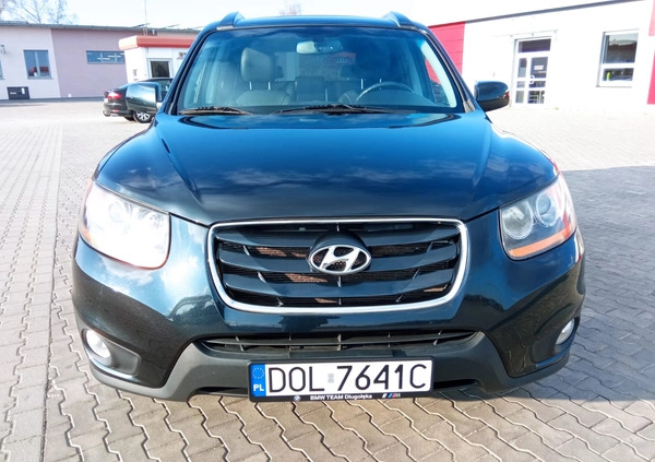 Hyundai Santa Fe cena 41900 przebieg: 176436, rok produkcji 2011 z Oleśnica małe 121